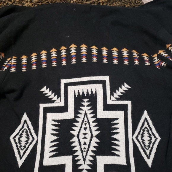 Freeway Aztec, boho, wester Cardigan. Size Medium - Picture 3 of 4